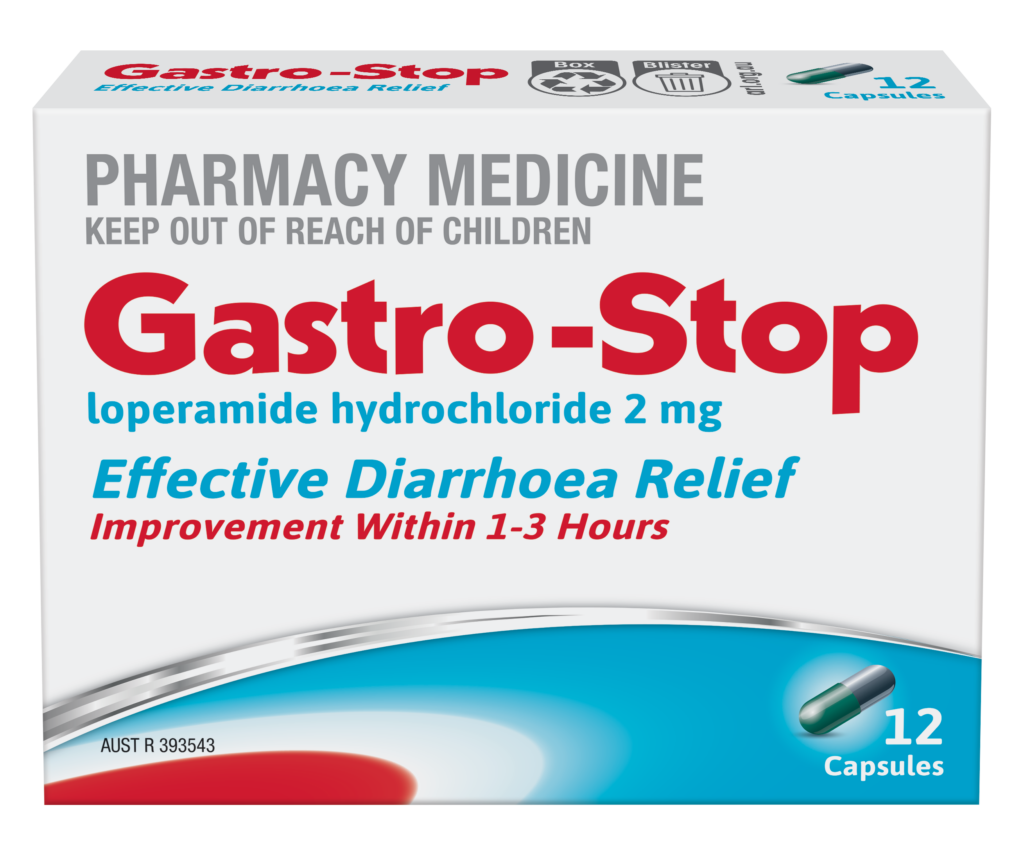 Gastro-Stop caps 12s Front