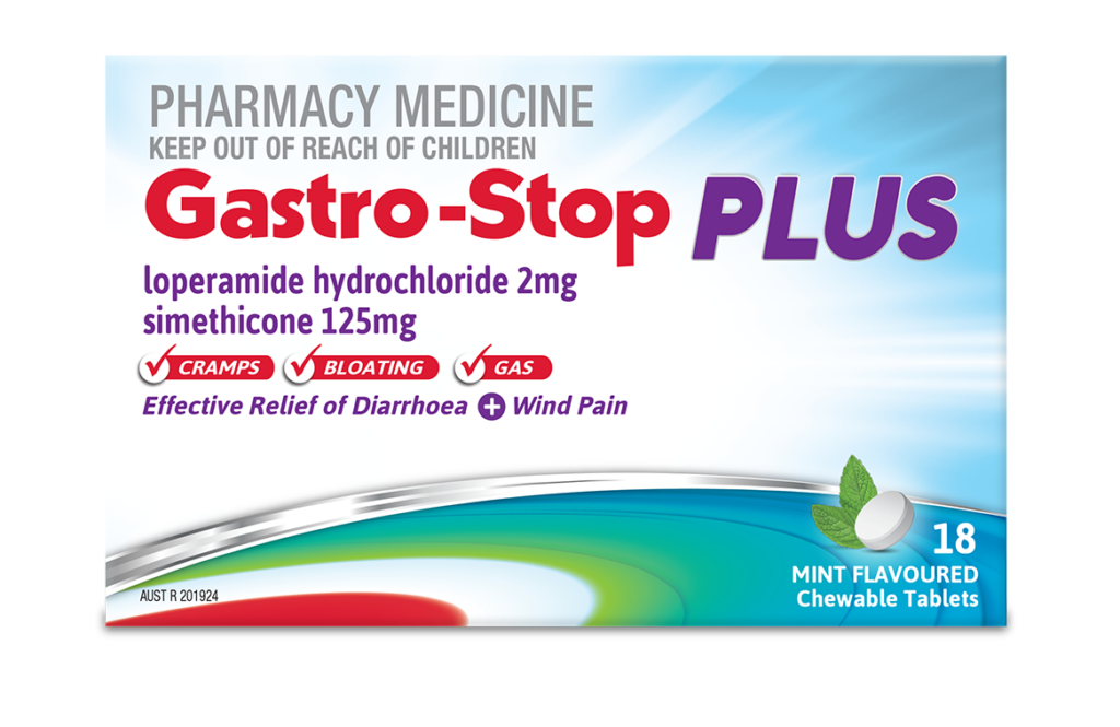 GASTROSTOP PLUS 18 CURRENT - FRONT VIEW (NO TOP)