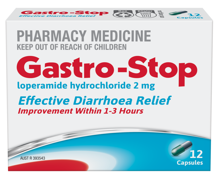 Gastro-Stop caps 12s Front